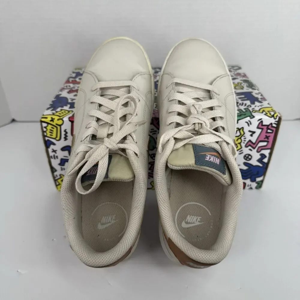Nike Women’s‎ Court Royal 2 Bronze/White Leather CU9038-102 Size 7.5 W/Box